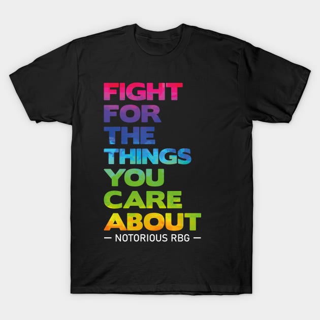 notorious rbg - rbg - ruth bader ginsburg - feminist - womens rights - notorious rbg - feminism - notorious - equal rights - social justice - ruth T-Shirt by artdise